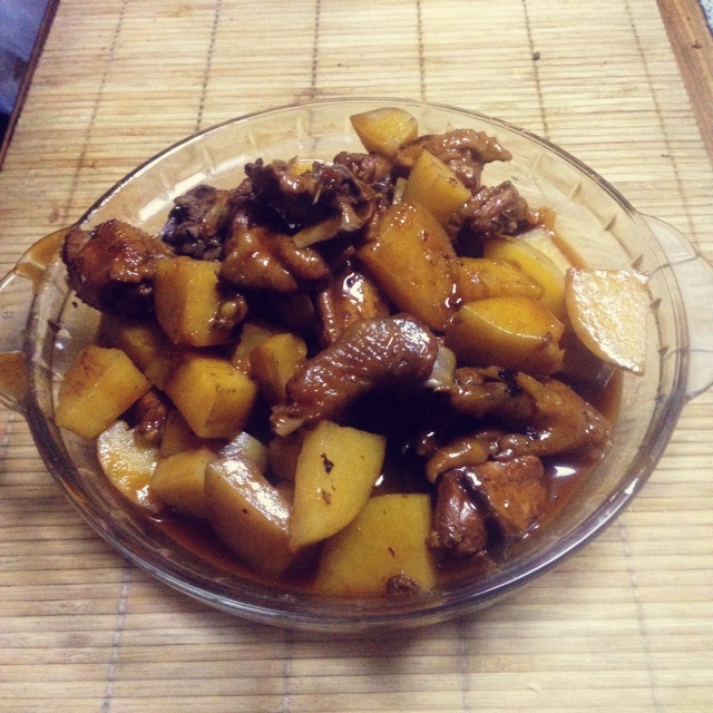 红烧土豆鸡块