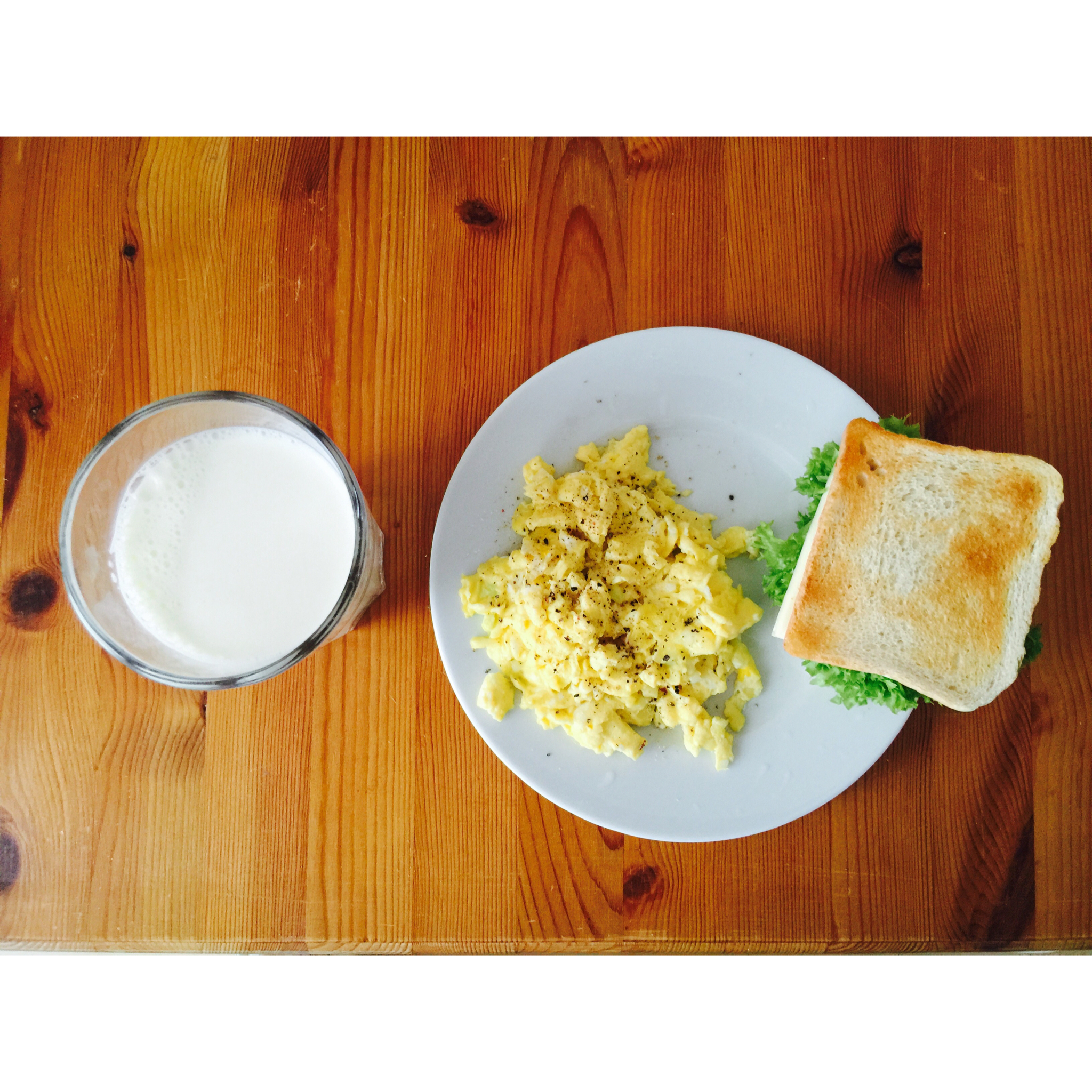 美式炒蛋 scrambled eggs