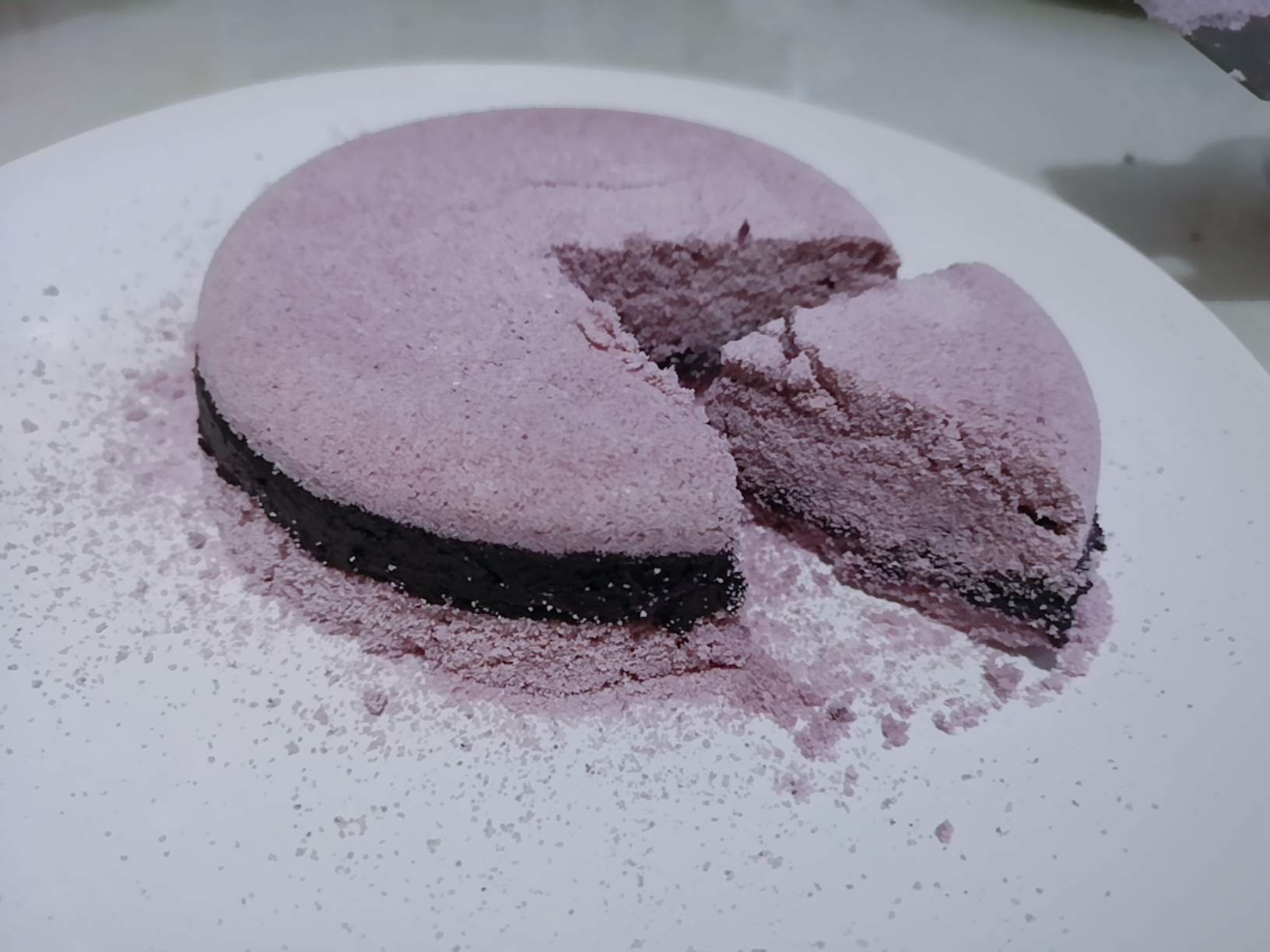 不用烤箱也能做❗️紫薯松糕