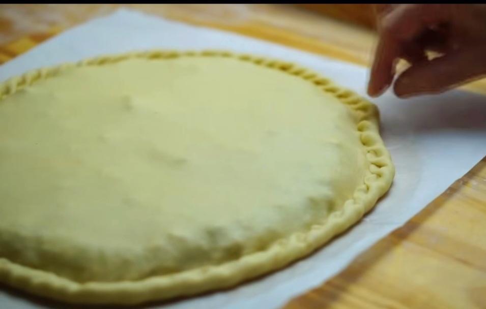 西班牙金枪鱼馅饼empanada gallega的做法 步骤10