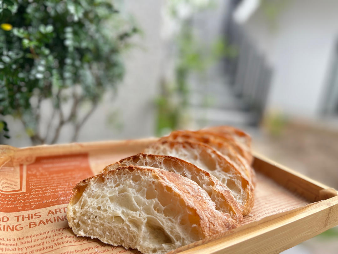 家庭版免揉～恰巴塔🥖｜一次成功超好吃