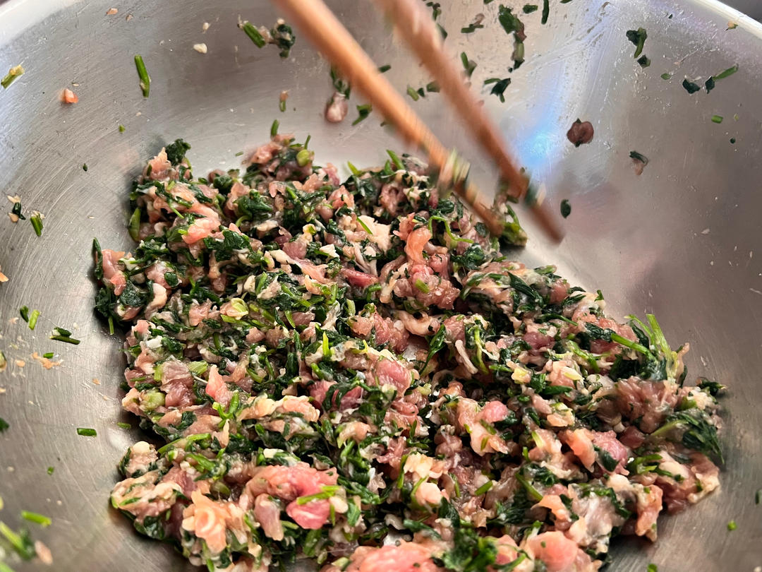 荠菜猪肉饺子馅