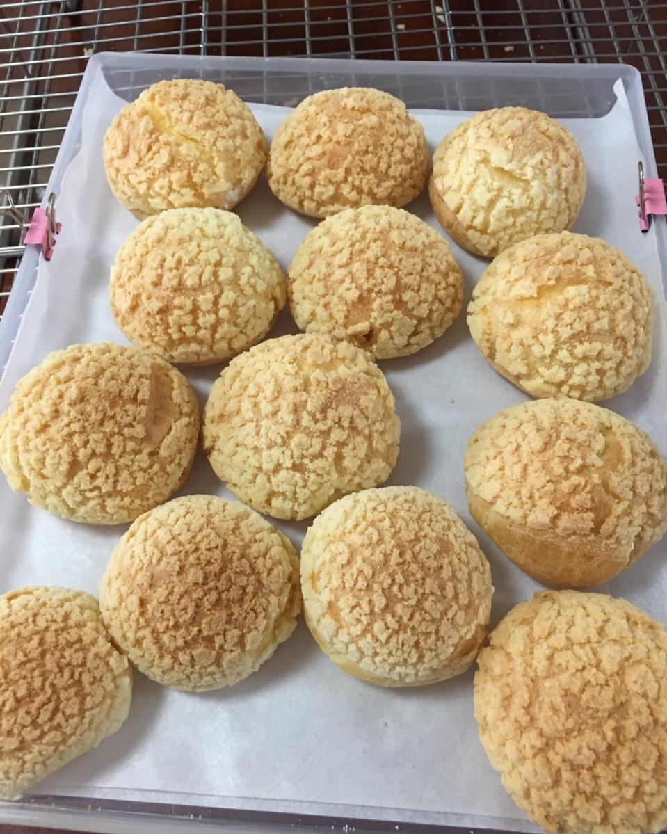 十分美味的酥皮泡芙