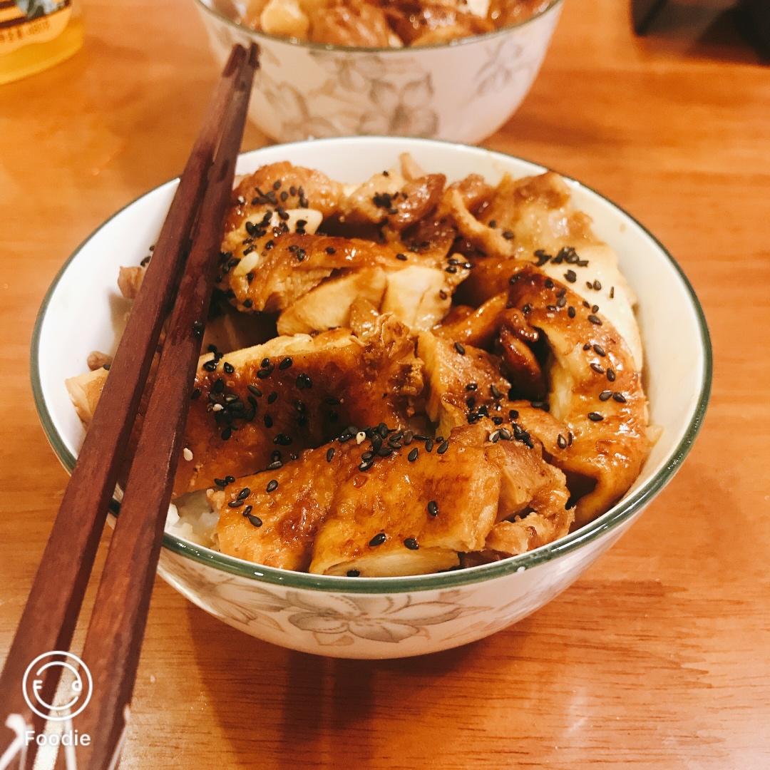 日式照烧鸡排饭