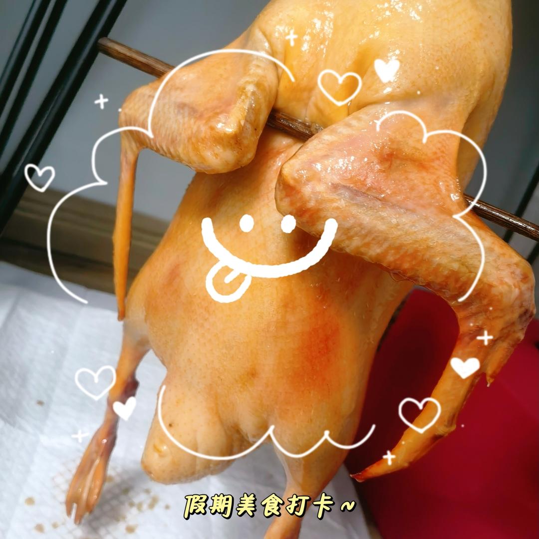 美味脆皮烤鸭（简单易学家庭小烤箱版）
