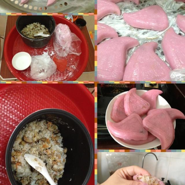潮汕红壳桃粿的做法