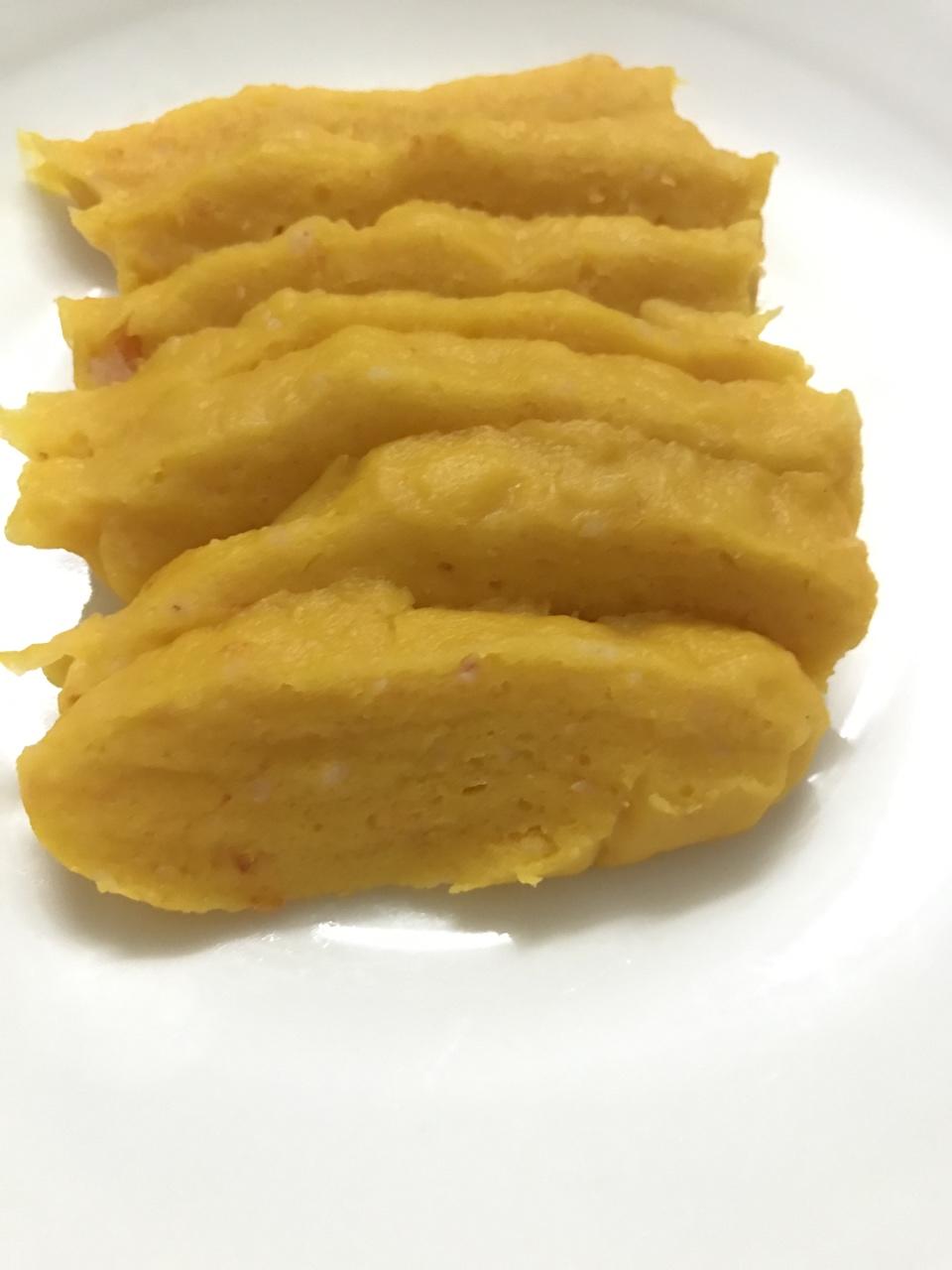南瓜胡萝卜蒸虾糕