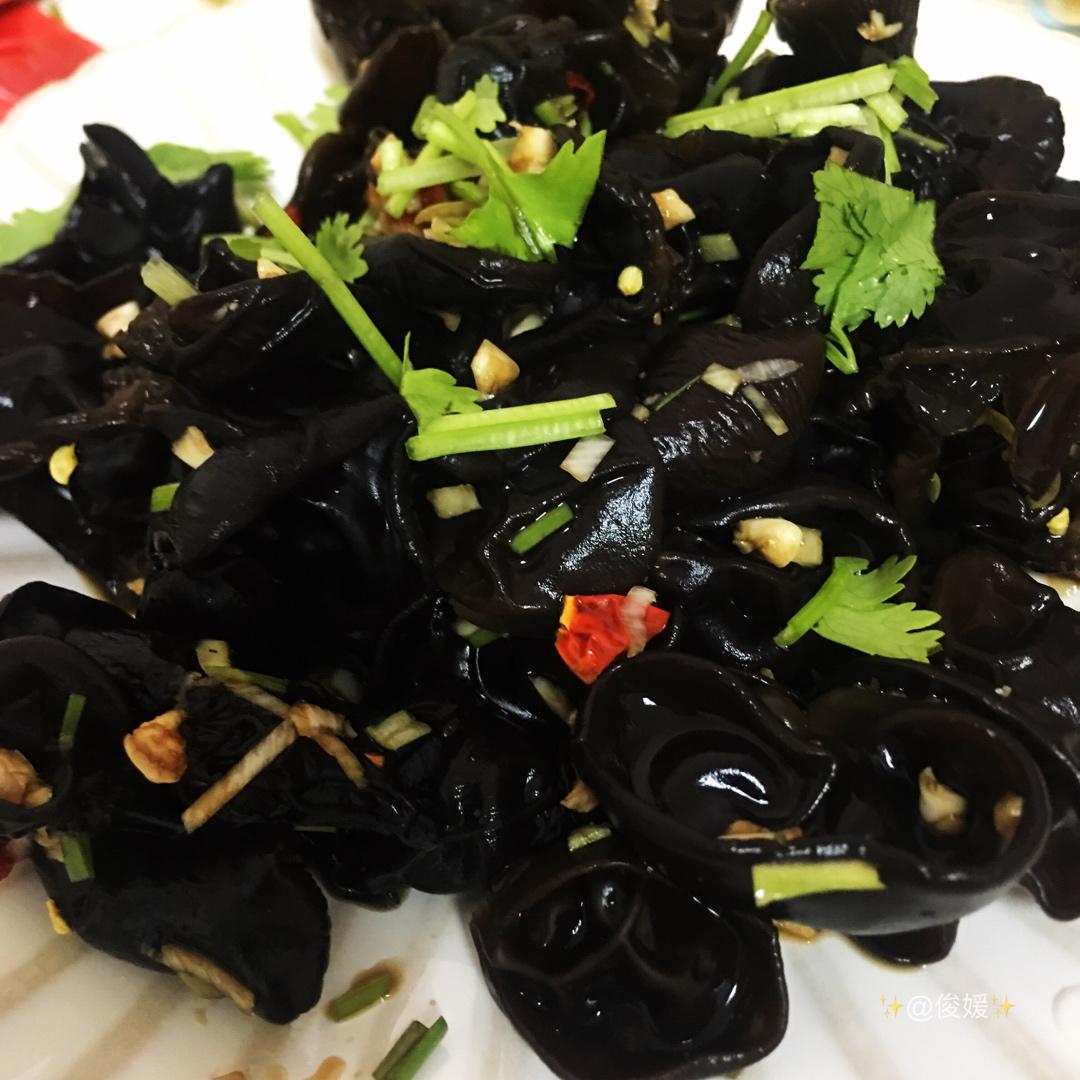 爽口拌木耳