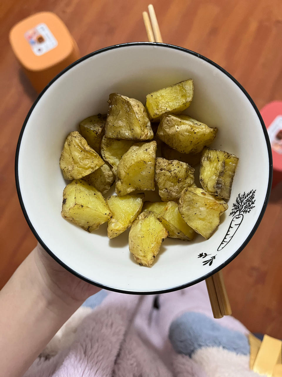 微波炉10分钟烤土豆