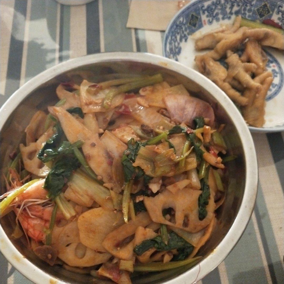 干锅香辣虾