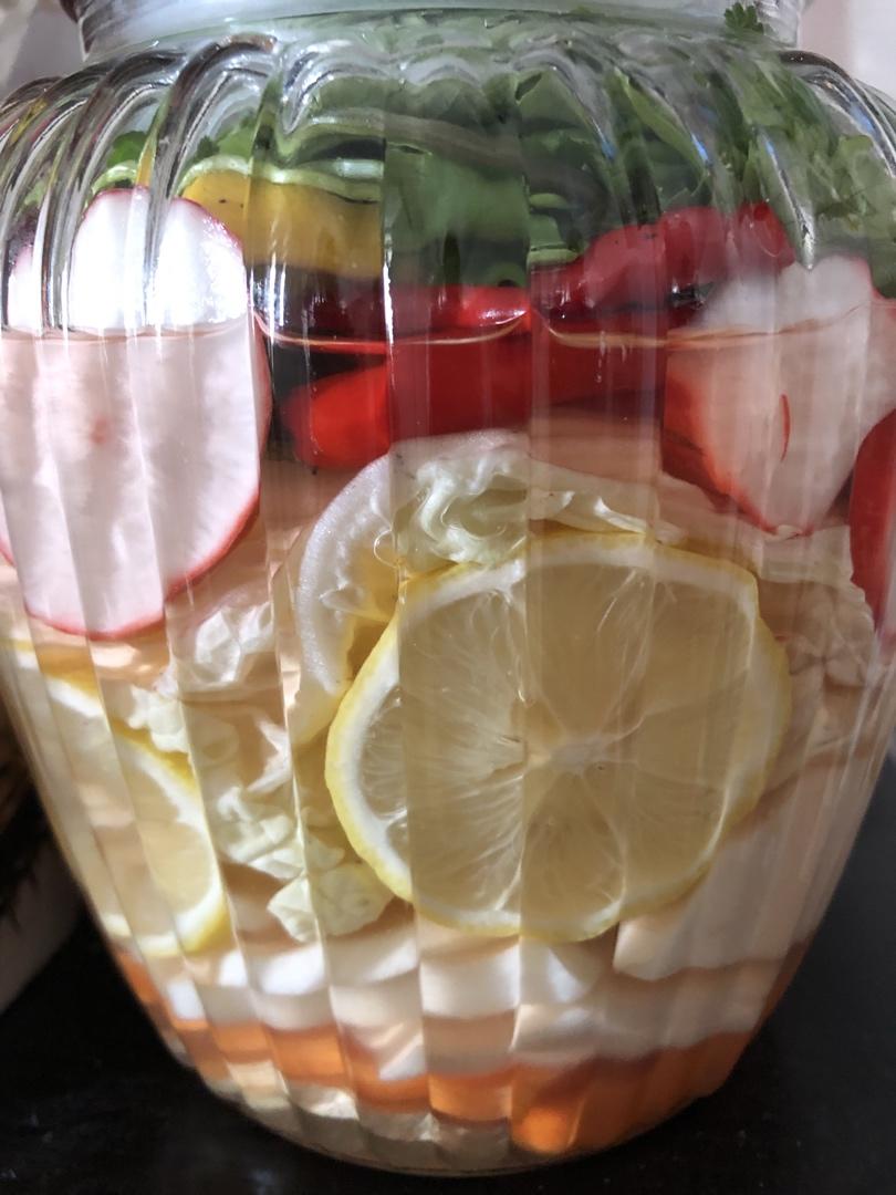 用玻璃瓶做四川泡菜