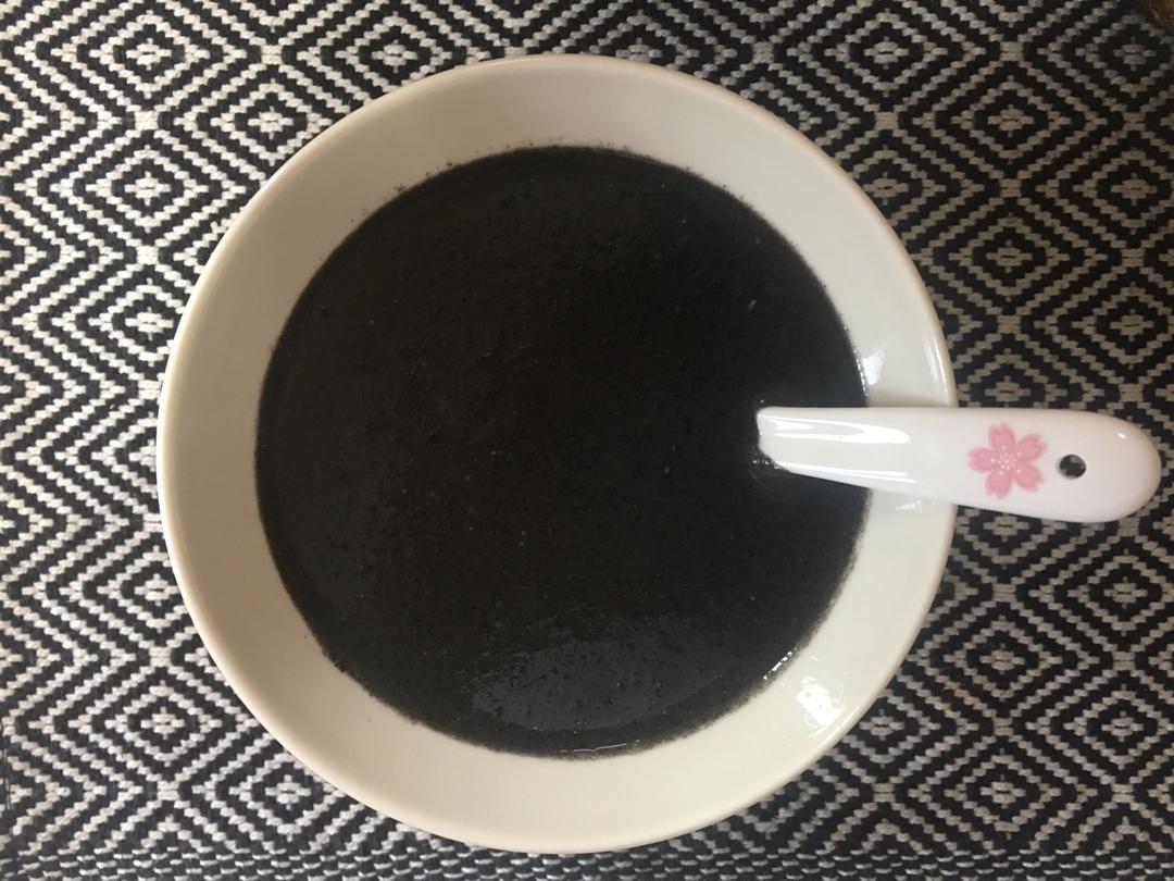 豆浆机版的黑芝麻糊