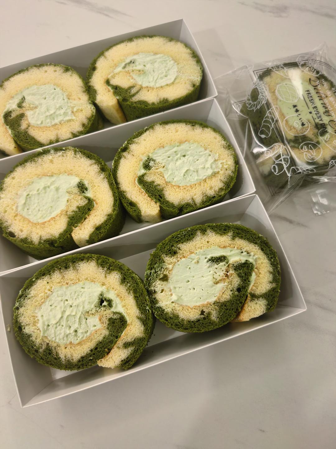 抹茶旋风蛋糕卷