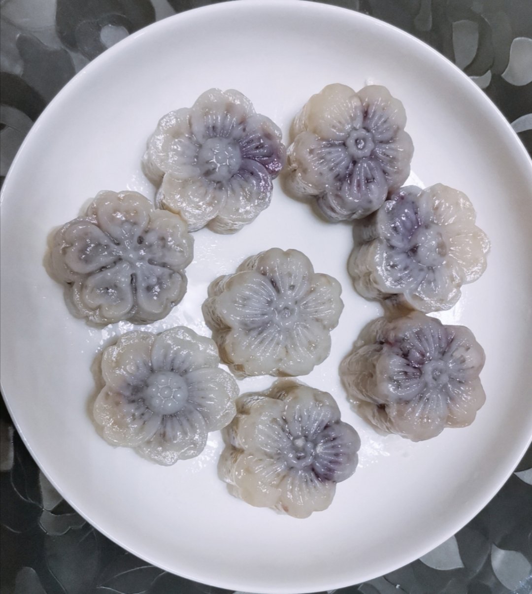 紫薯水晶饼(西米)