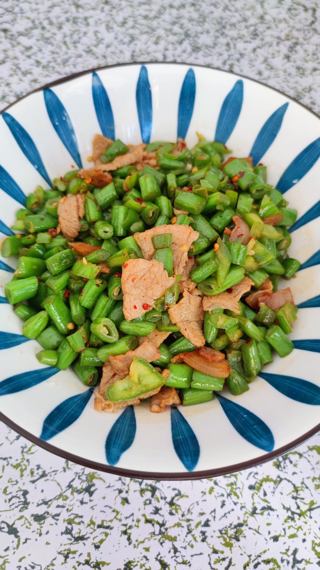 【家常小炒】四季豆炒肉