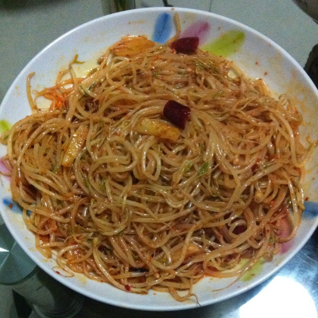 炒豆芽