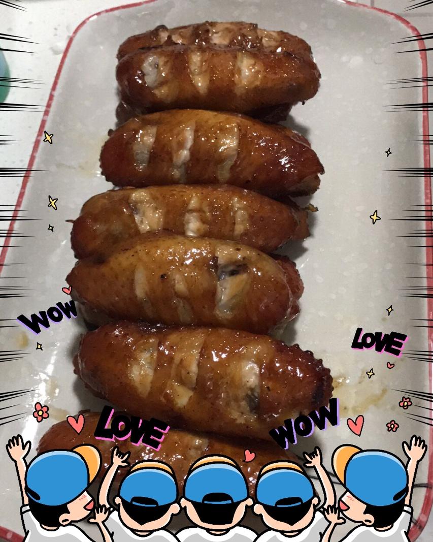 新奥尔良烤翅中