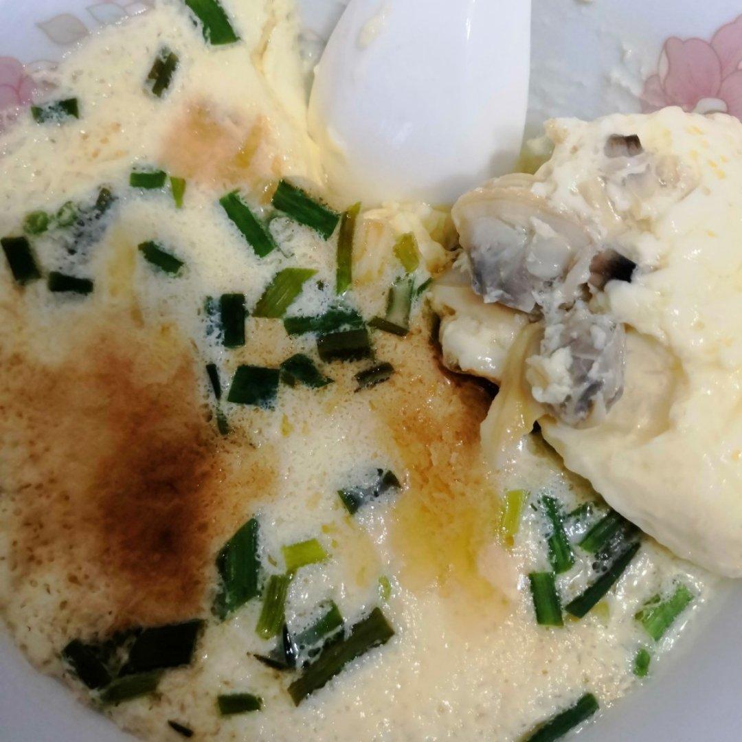 超滑嫩的蛤蜊炖蛋