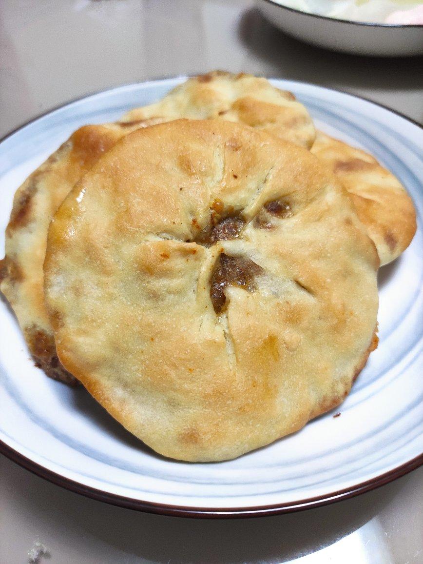 又香又脆的鲜肉光饼（烤箱版烧饼）