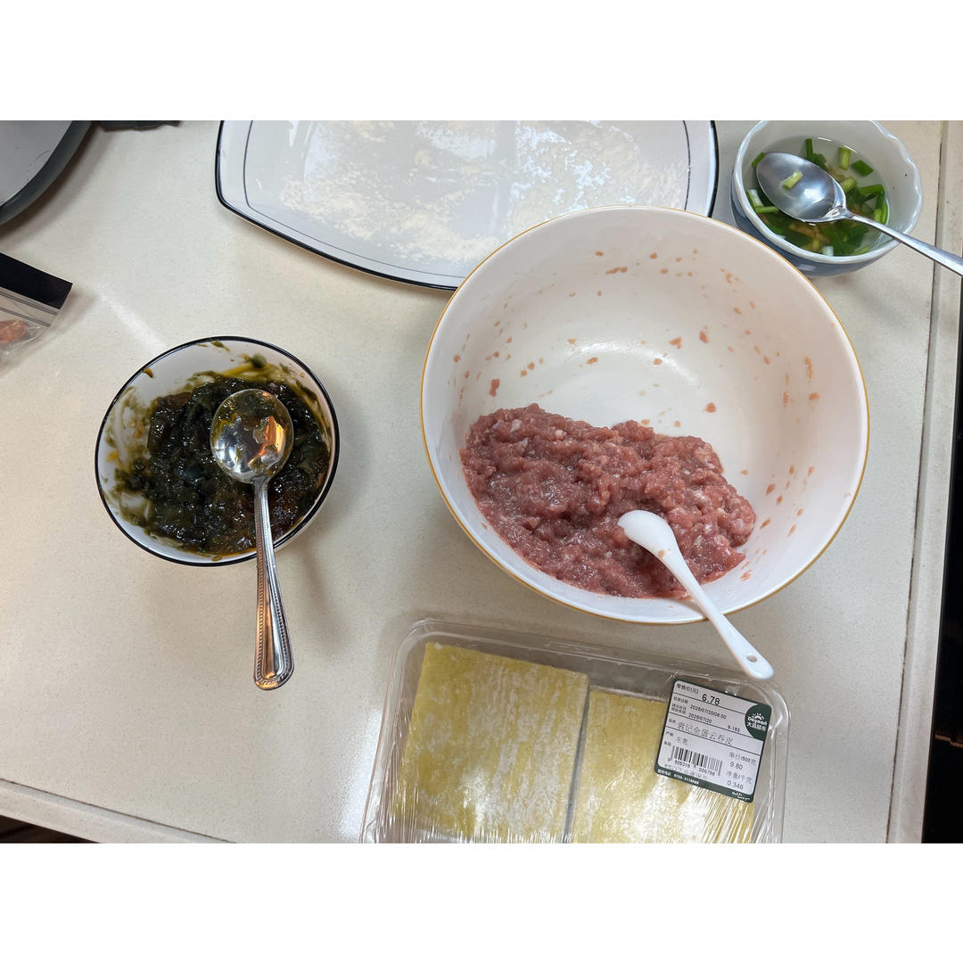 皮蛋鲜肉馄饨 （野馄饨）<302小厨房>