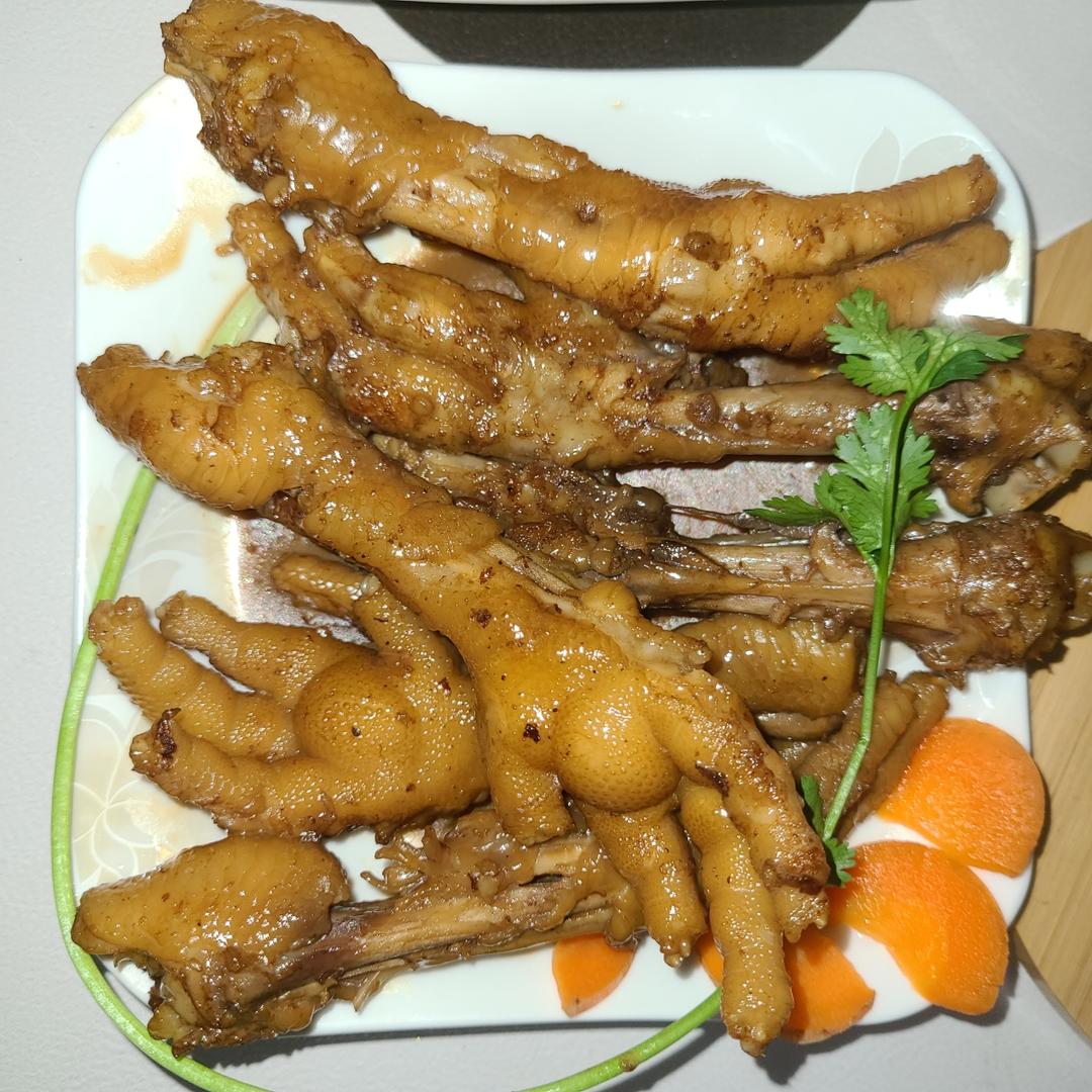 家常酱鸡爪