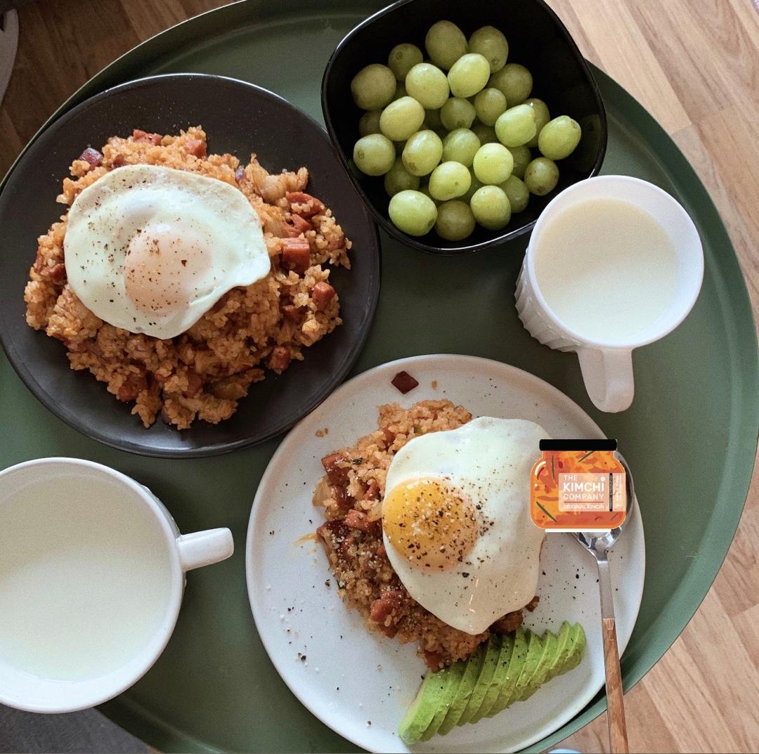 五花肉泡菜炒饭