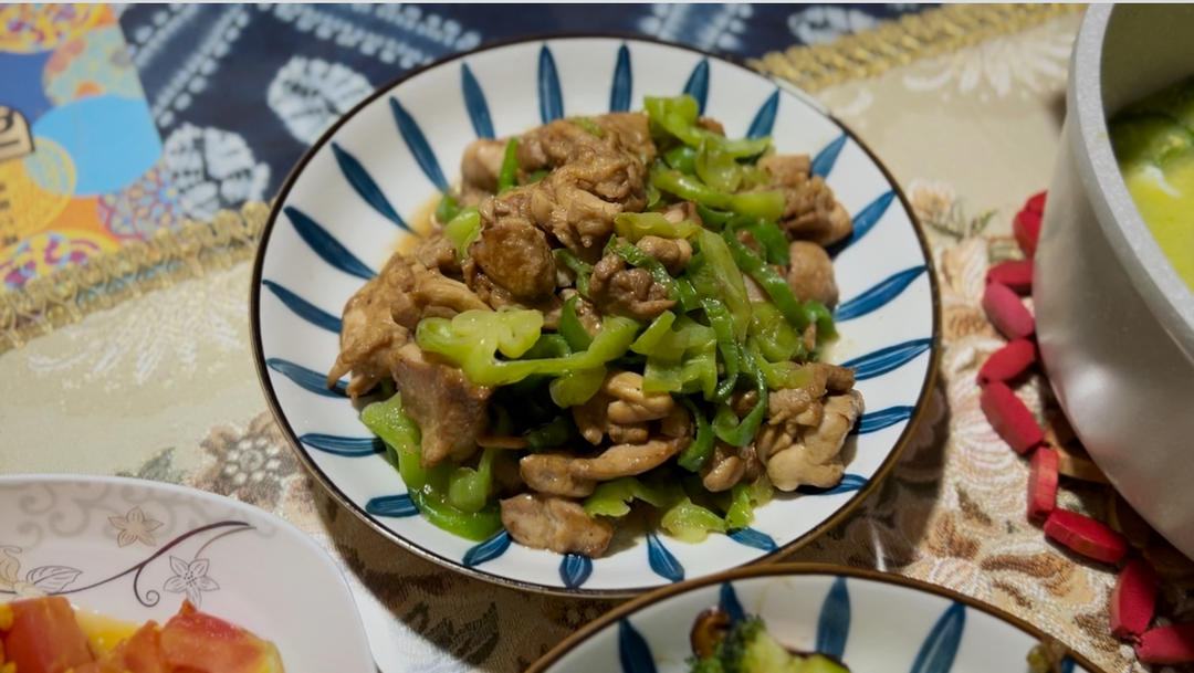 青椒炒鸡腿肉（大厨级别）