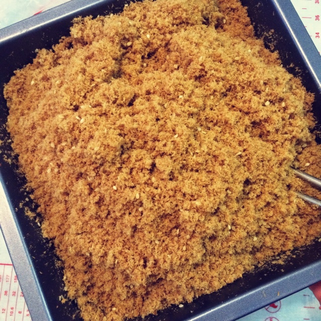 面包机自制肉松