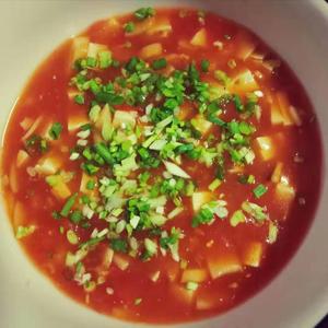 100多卡的番茄汤 - 解馋饱腹，不长胖~的做法 步骤8