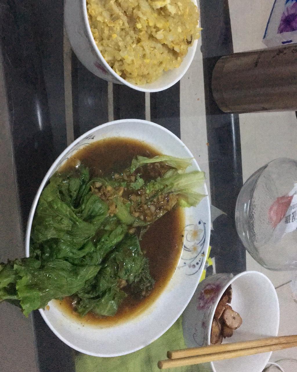 家常菜 蚝油生菜