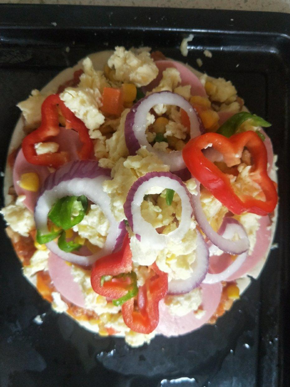 8寸纯手工什锦披萨