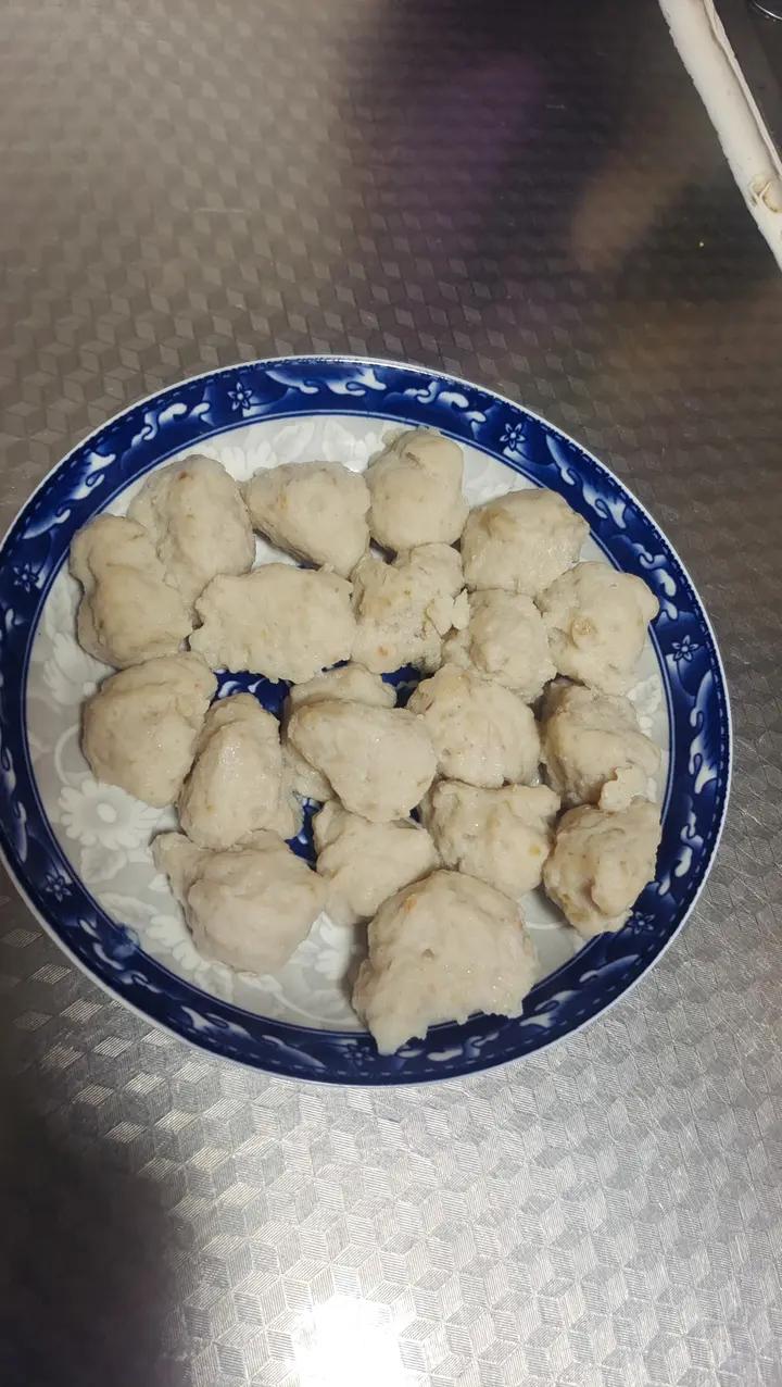 只有鱼肉的手工鱼丸