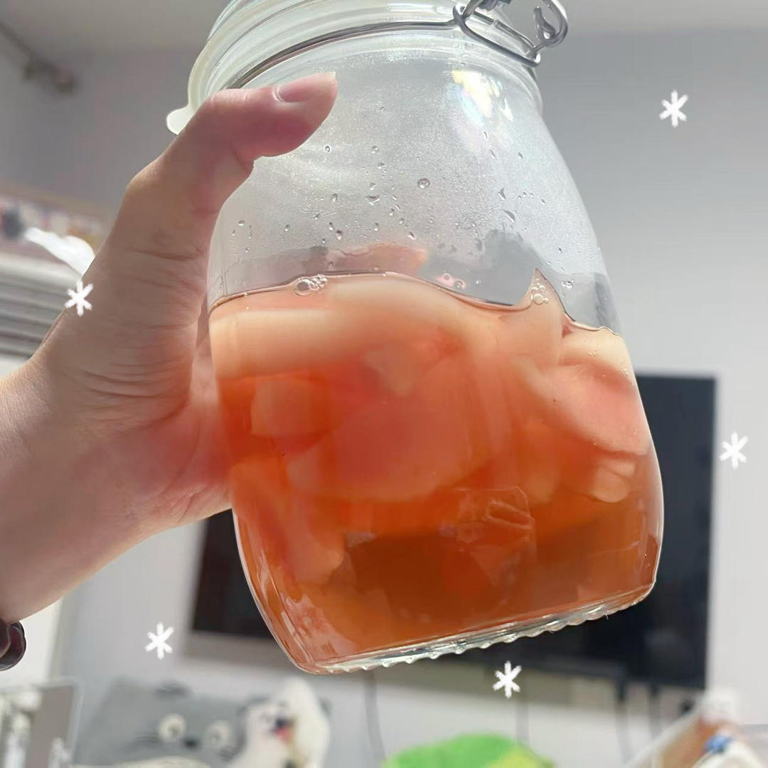 DIY桃子罐头