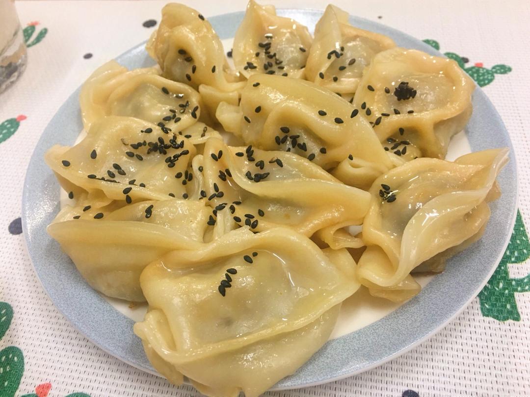 电饭煲煎饺