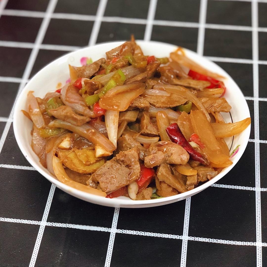 嫩炒猪肝