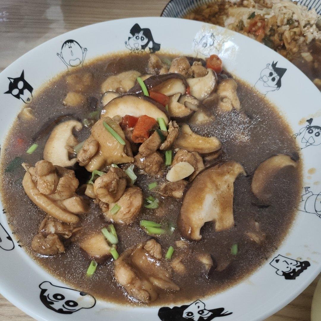 香菇滑鸡