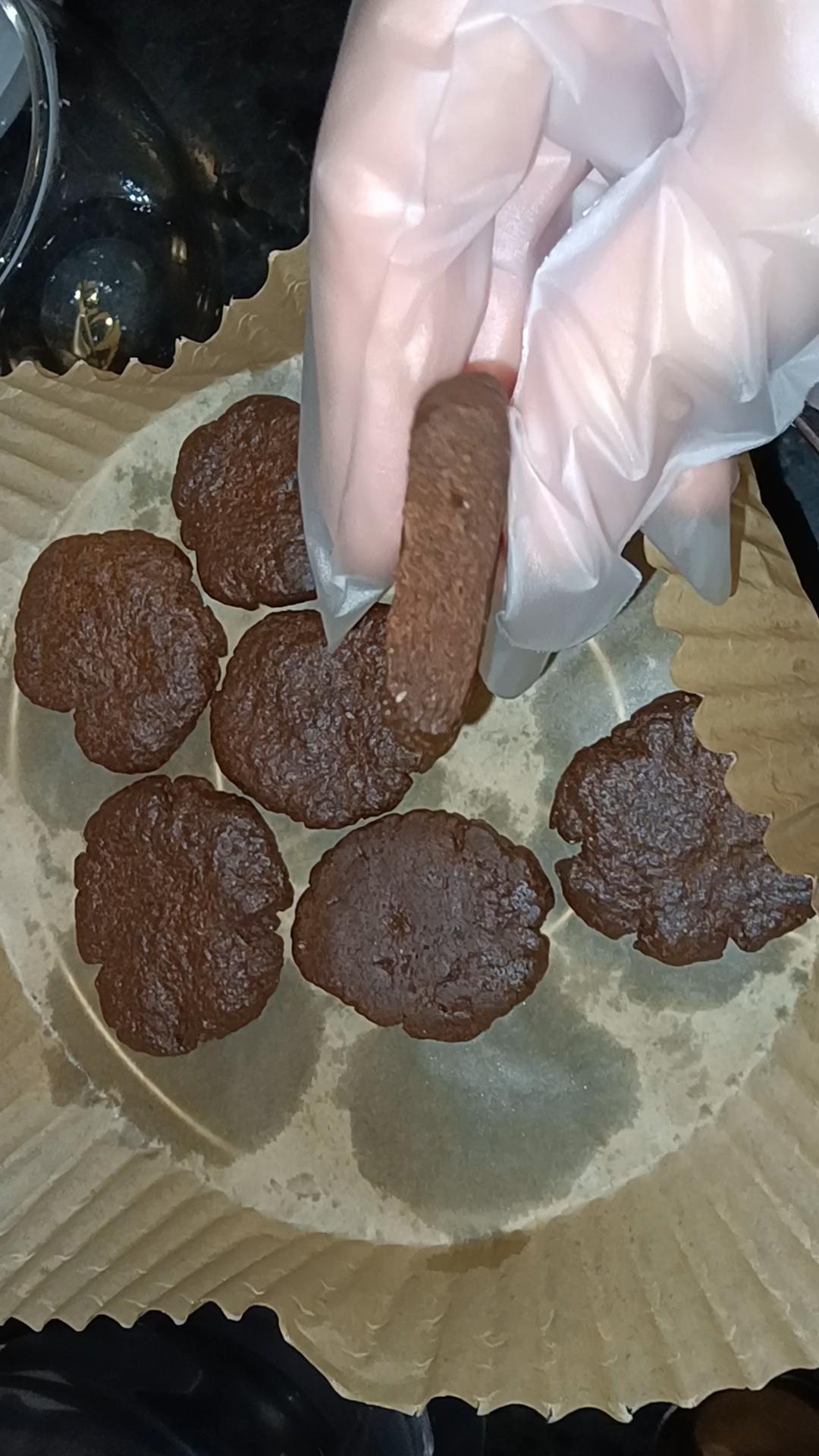 零失败的空气炸锅巧克力曲奇🍪