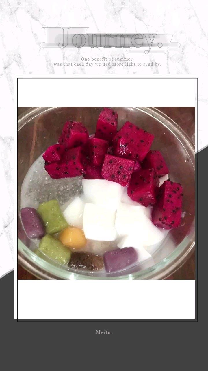 椰汁果冻