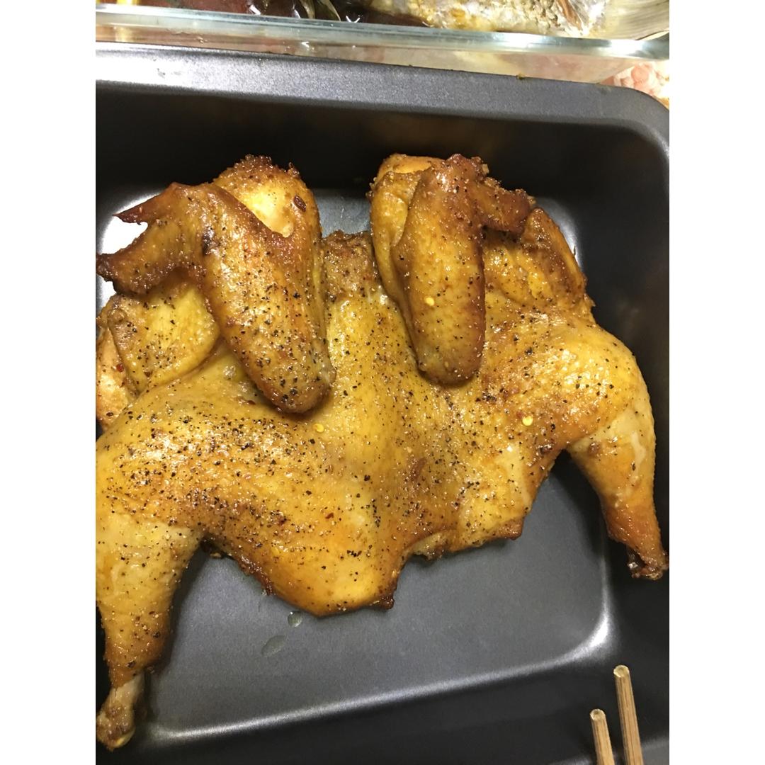 袋袋烤鸡--自制腌料+脆皮秘籍