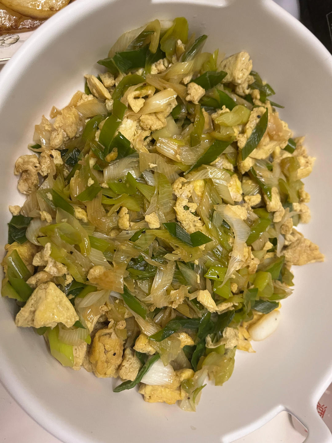 东北的大葱炒蛋