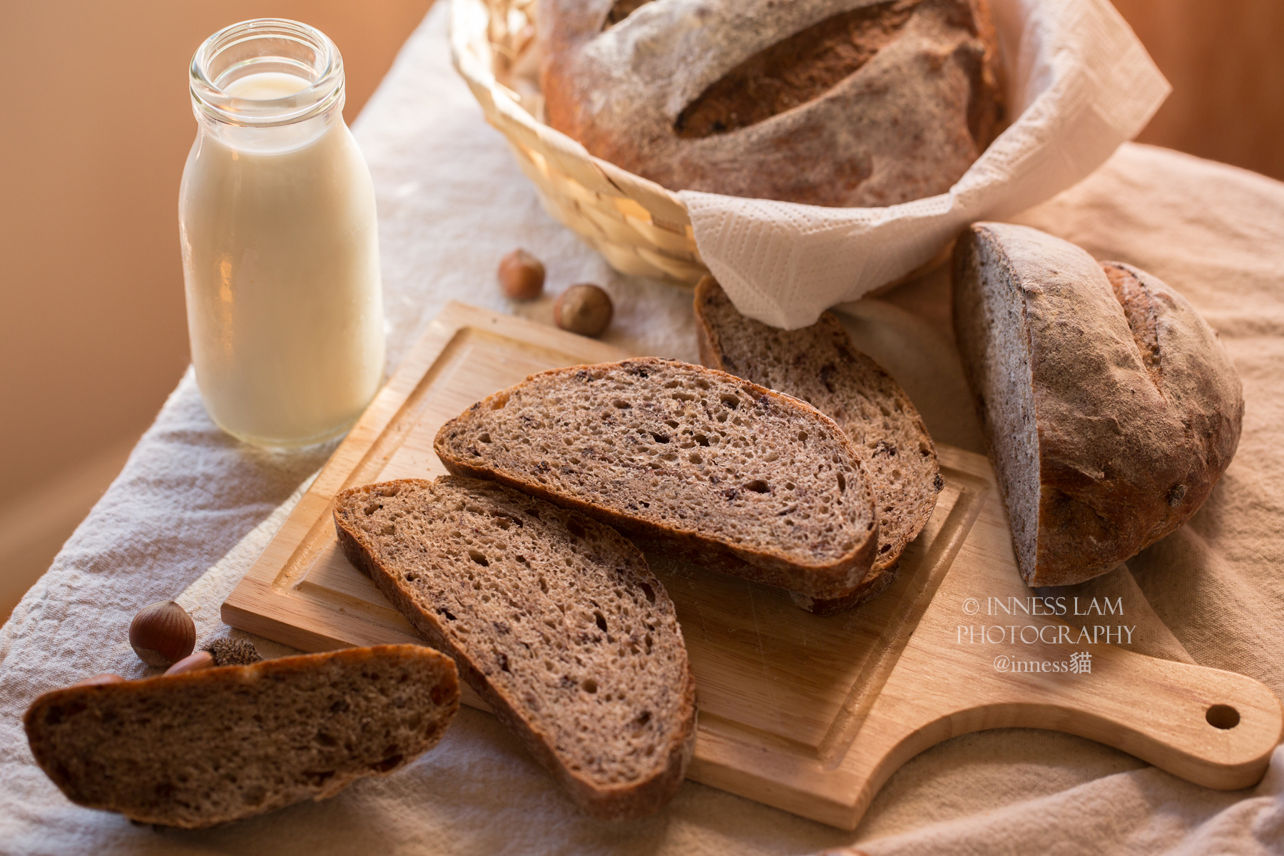做100款面包の5【伯爵茶果干面包】天然酵母版的做法