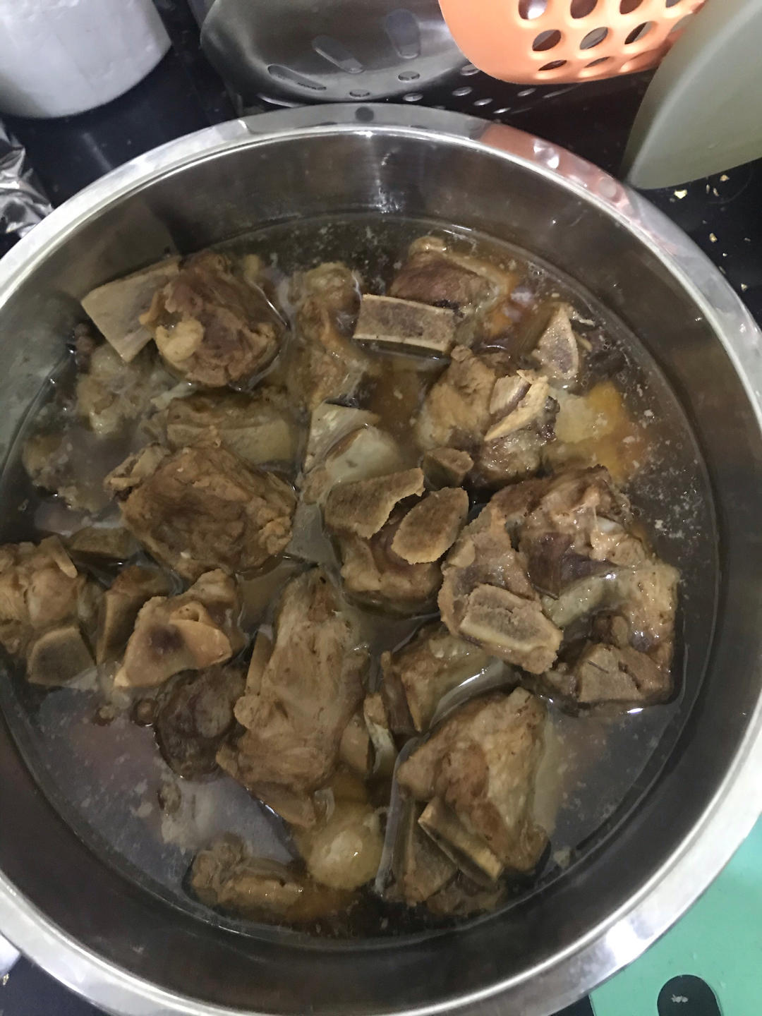 高压锅排骨