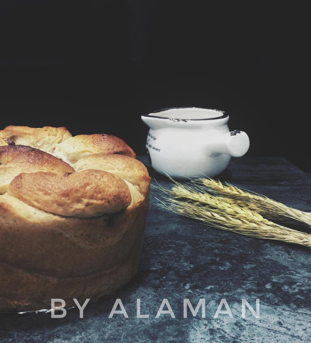 日式香浓炼乳咖啡面包