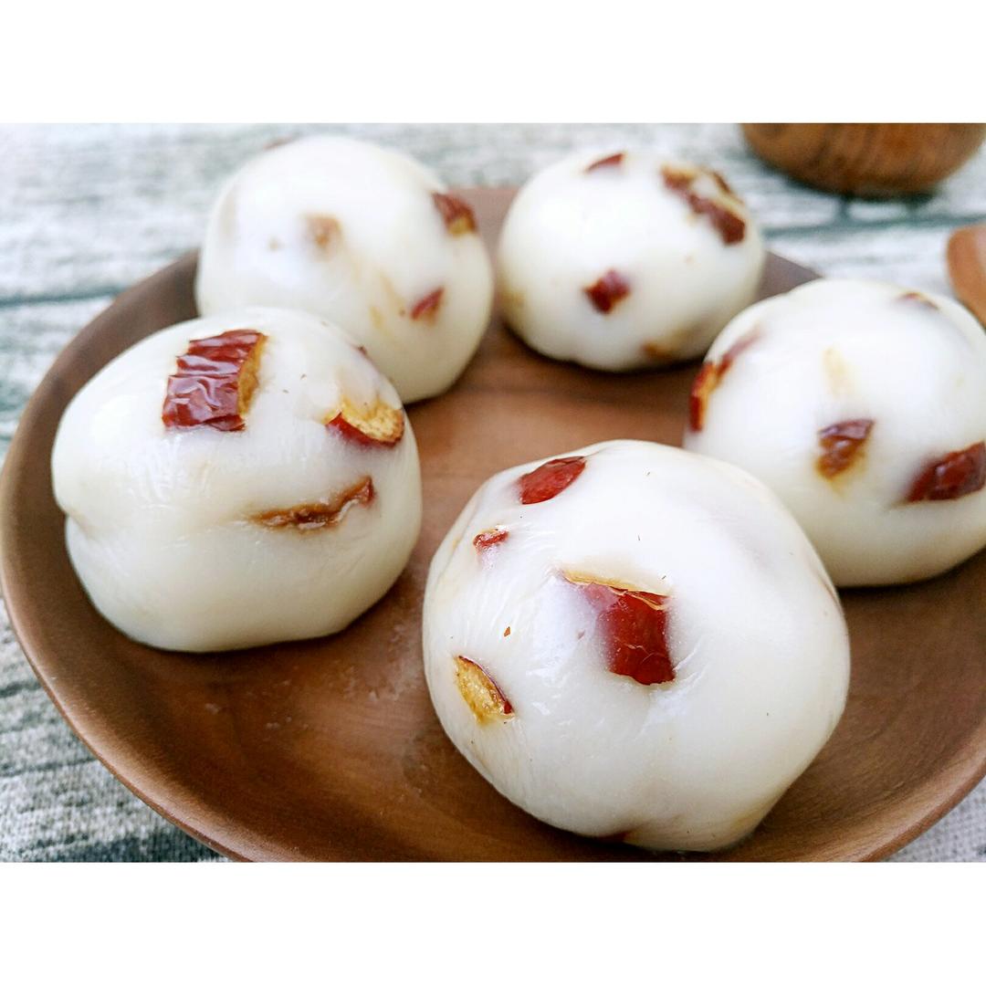 琉花君做的红枣糯米年糕