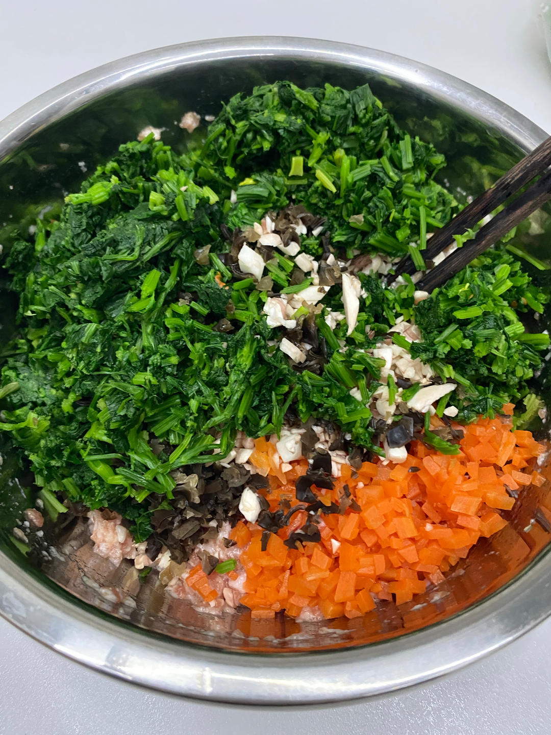 东北酸菜馅饺子-附万能馅方法