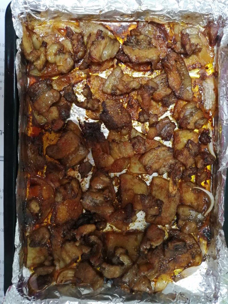 烤箱版土豆烤五花肉