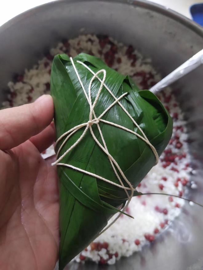 赤豆蜜枣粽的做法