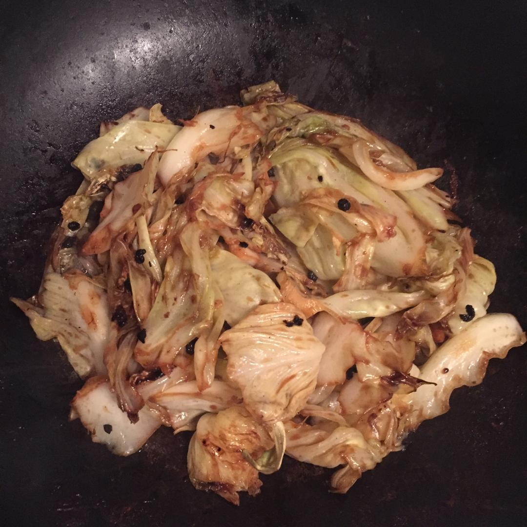 炝炒包心菜