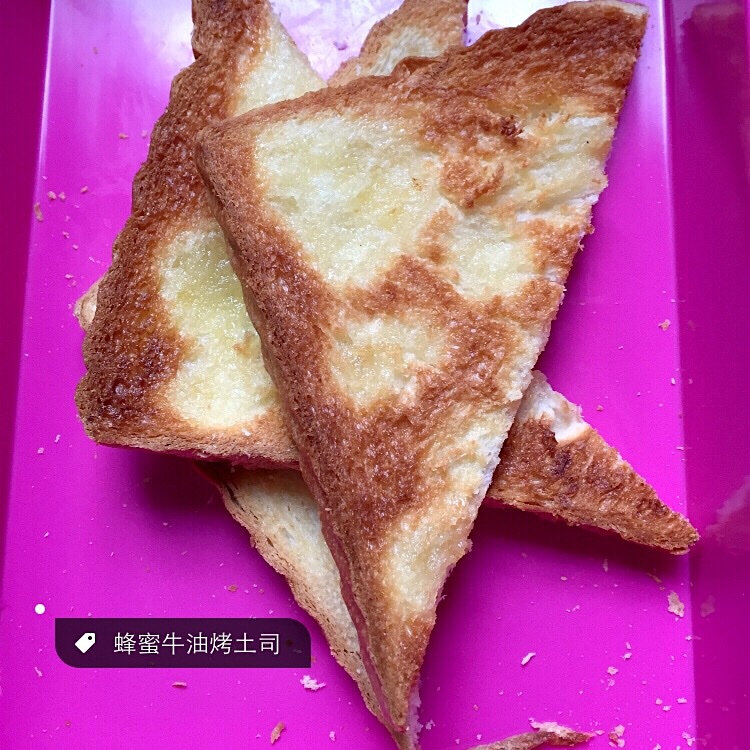 奶油砂糖厚片土司