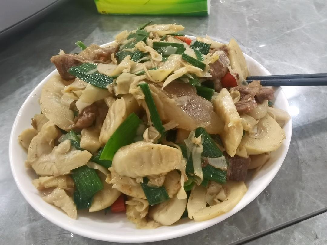 特别香的水笋炒肉